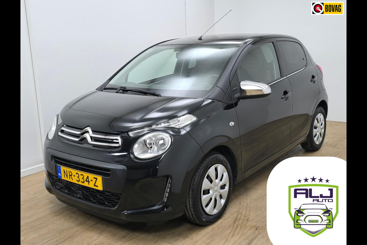 Citroën C1 Occasion shine uitvoering in kleur zwart | Tweedehands Citroen C1 Shine | Phoneconnect | Airco | Trekhaak (uniek) | ALJ