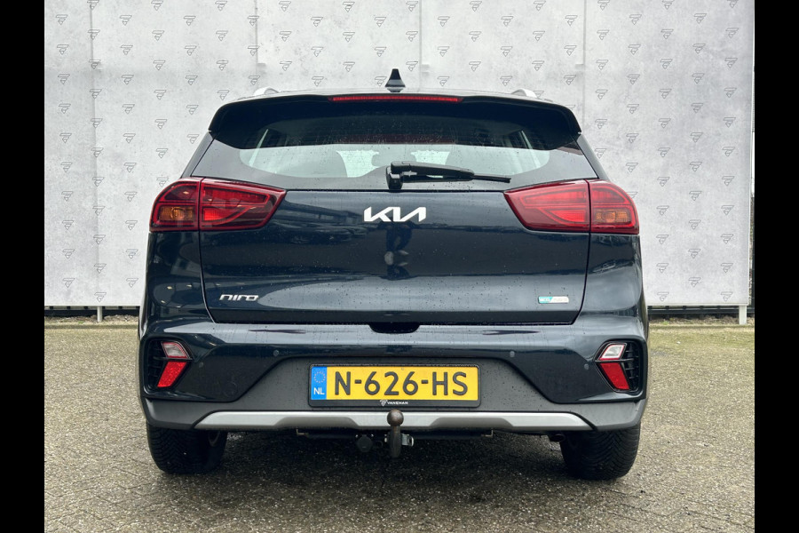 Kia Niro 1.6 GDi Hybrid DynamicLine | Automaat | Trekhaak | Camera | Navi | H-Leder | Clima | Cruise | 16” Velgen | Apple CarPlay/Android Auto | PDC | Cruise | LED |