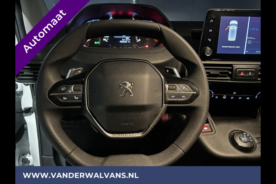 Peugeot Partner 1.5 BlueHDI 131pk Automaat L1H1 inrichting Euro6 Airco | Apple Carplay Android Auto, Cruisecontrol, Parkeersensoren