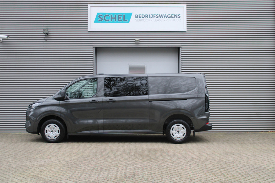 Ford Transit Custom 320 2.0 TDCI L2H1 Trend DC 136pk - 2x Schuifdeur - Carplay - Android - Camera - Verwarmd stuur - Trekhaak - LED koplampen - Stoe