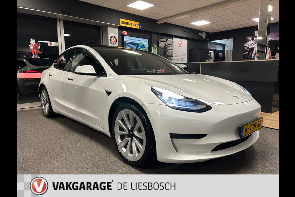 Tesla Model 3 Long Range AWD 75 kWh facelift 2021/ 360 camera / stoel verwarming / trekhaak 1000kg trek/ panorama-dak /autopilot