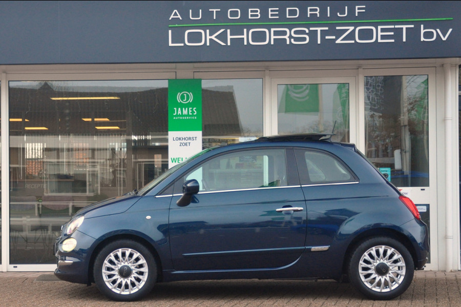 Fiat 500 0.9 TwinAir Turbo Lounge | Panoramadak | Navigatie | Zeer nette staat!