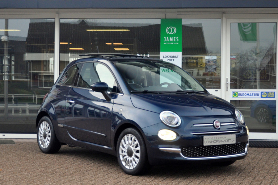 Fiat 500 0.9 TwinAir Turbo Lounge | Panoramadak | Navigatie | Zeer nette staat!