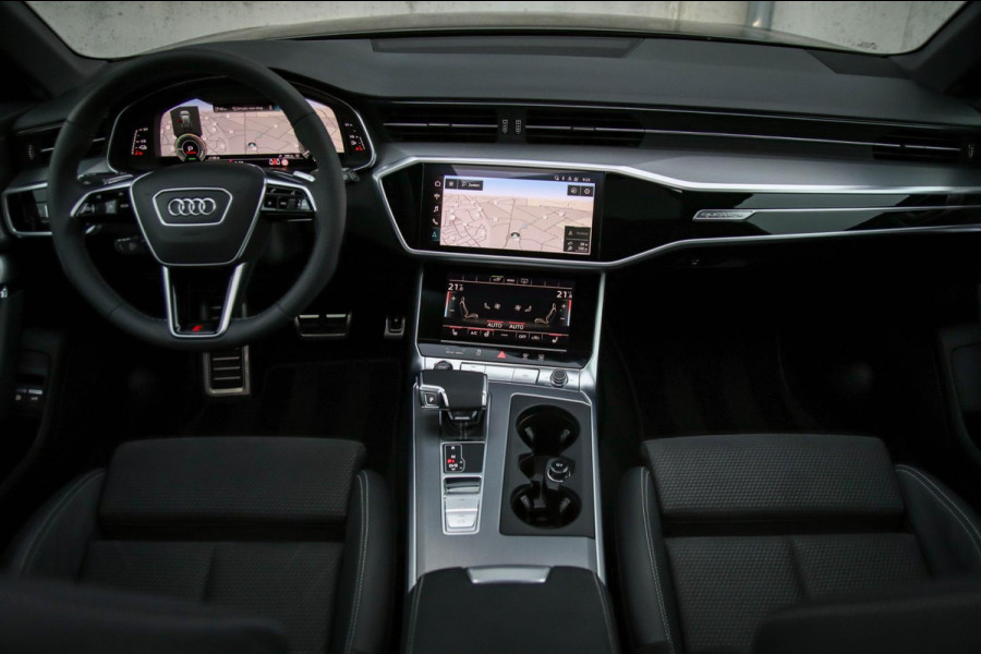 Audi A6 Avant 55 TFSI e Quattro Competition S line Edition 367pk Automaat! Panoramadak|Virtual Cockpit|Leder elektrisch|LED Matrix