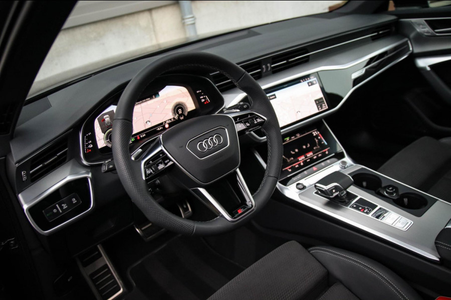 Audi A6 Avant 55 TFSI e Quattro Competition S line Edition 367pk Automaat! Panoramadak|Virtual Cockpit|Leder elektrisch|LED Matrix