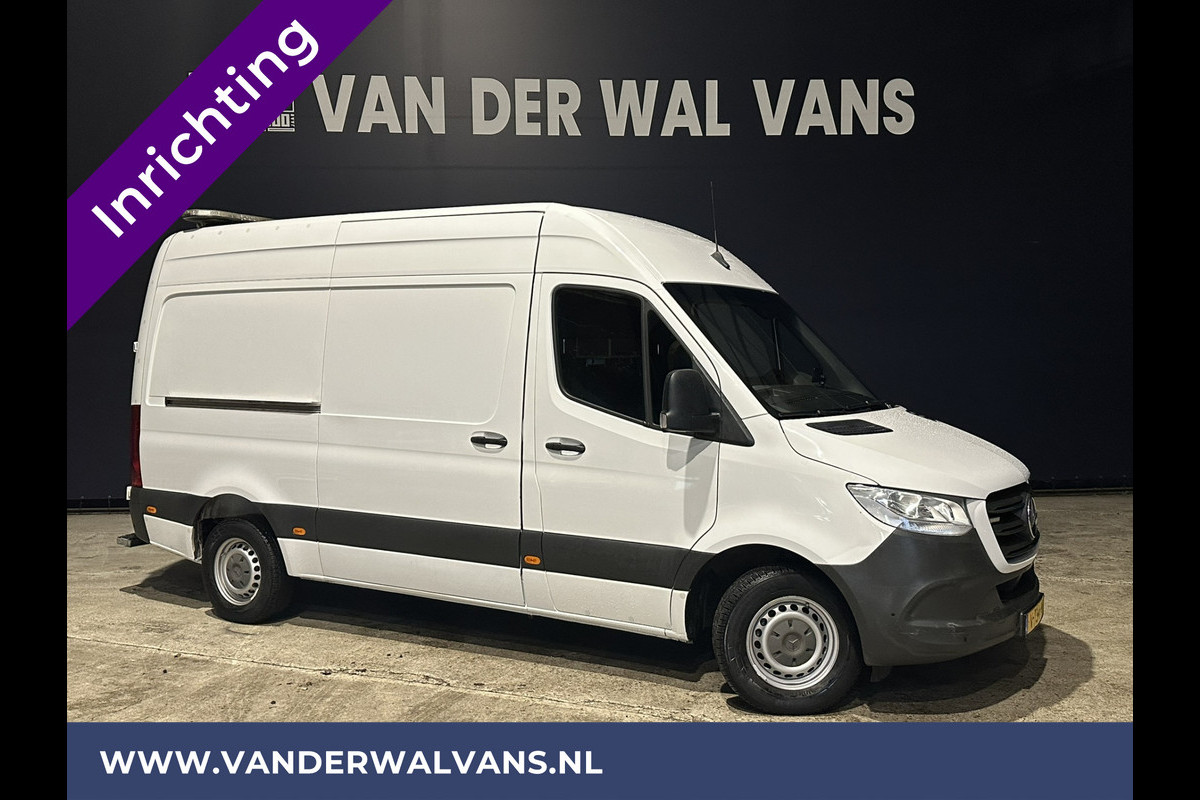 Mercedes-Benz Sprinter 316 CDI 164pk 3500kg Trekhaak L2H2 inrichting Euro6 Airco | Camera | Apple Carplay Android Auto, Cruisecontrol, Parkeersensoren