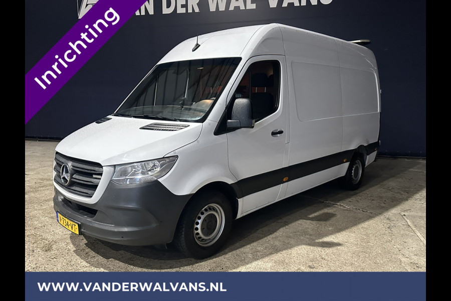 Mercedes-Benz Sprinter 316 CDI 164pk 3500kg Trekhaak L2H2 inrichting Euro6 Airco | Camera | Apple Carplay Android Auto, Cruisecontrol, Parkeersensoren