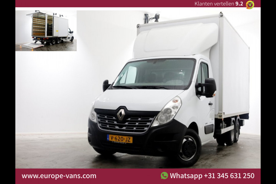 Renault Master 2.3 DCI 165pk E6 BE-Combi Clixtar Bakwagen met laadklep Servicewagen 2000kg laadverm. 11-2017