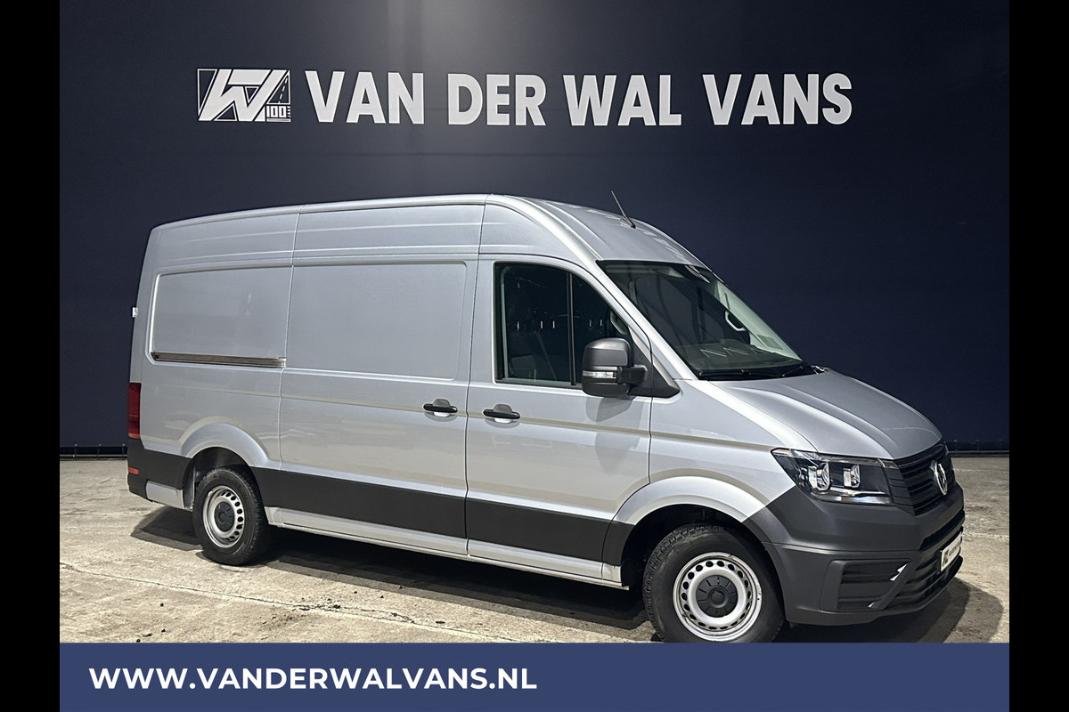 Volkswagen Crafter 2.0 TDI 141pk L3H3 L2H2 Euro6 Airco | Navigatie | Apple Carplay | Cruisecontrol Android Auto, Bijrijdersbank