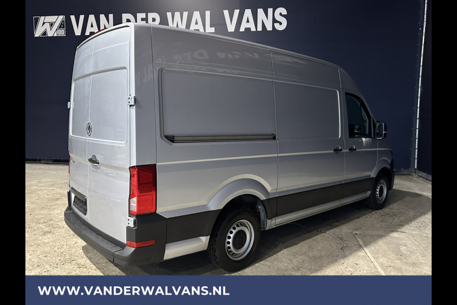 Volkswagen Crafter 2.0 TDI 141pk L3H3 L2H2 Euro6 Airco | Navigatie | Apple Carplay | Cruisecontrol Android Auto, Bijrijdersbank, 3000kg trekvermogen