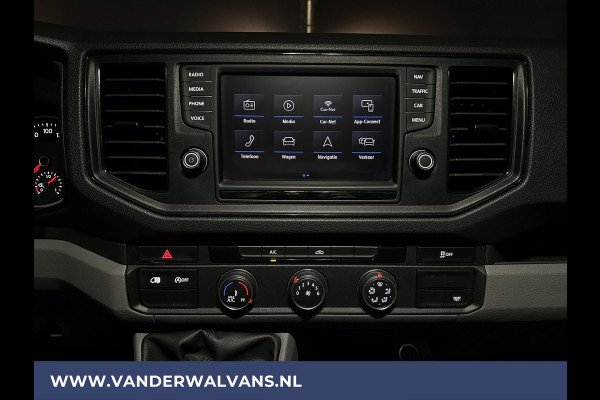 Volkswagen Crafter 2.0 TDI 141pk L3H3 L2H2 Euro6 Airco | Navigatie | Apple Carplay | Cruisecontrol Android Auto, Bijrijdersbank, 3000kg trekvermogen