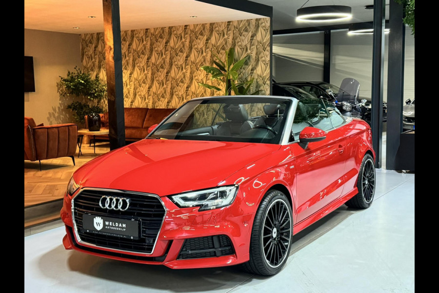 Audi A3 Cabriolet 1.4 TFSI S-Line Garantie Xenon Led Navigatie Velgen Stoelverwarming Rijklaar