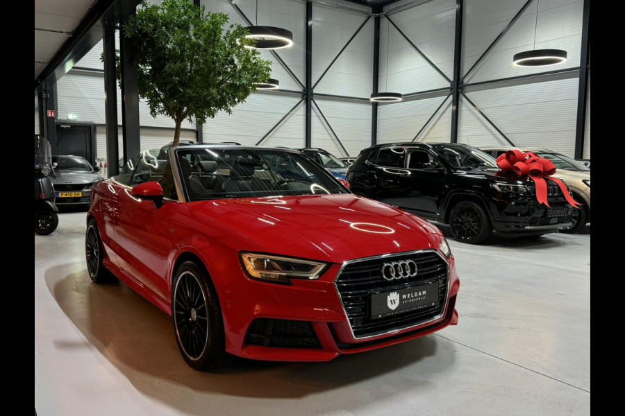 Audi A3 Cabriolet 1.4 TFSI S-Line Garantie Xenon Led Navigatie Velgen Stoelverwarming Rijklaar