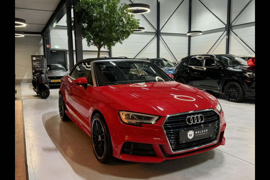 Audi A3 Cabriolet 1.4 TFSI S-Line Garantie Xenon Led Navigatie Velgen Stoelverwarming Rijklaar