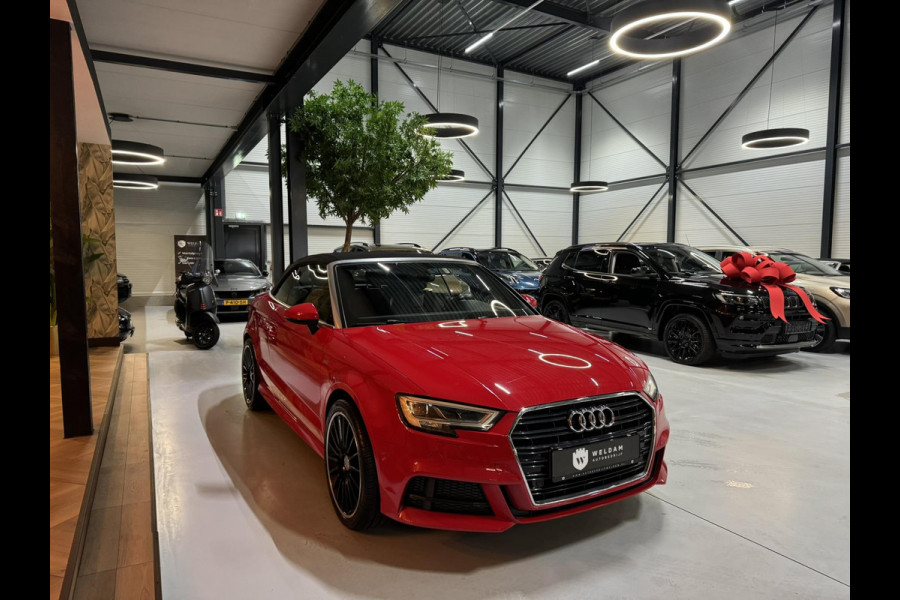 Audi A3 Cabriolet 1.4 TFSI S-Line Garantie Xenon Led Navigatie Velgen Stoelverwarming Rijklaar