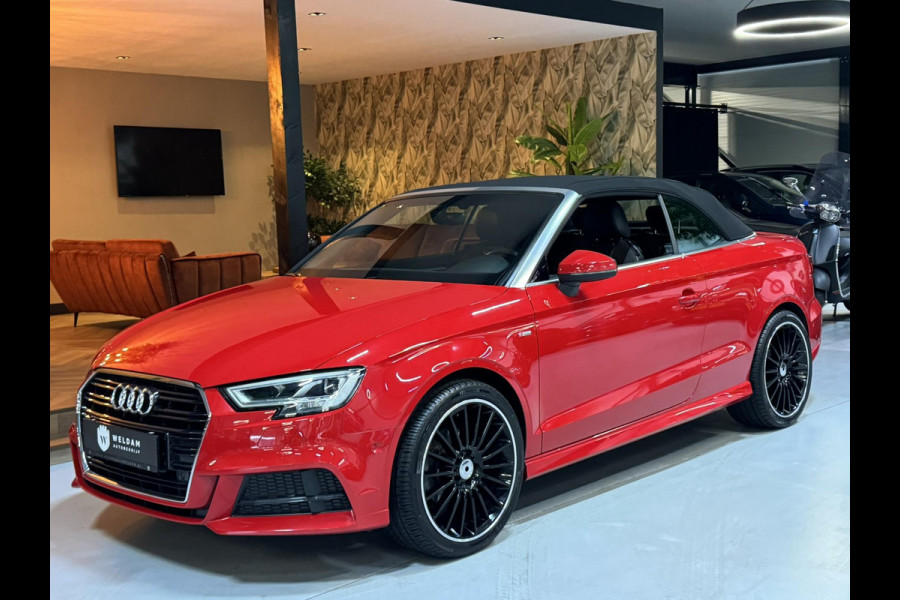 Audi A3 Cabriolet 1.4 TFSI S-Line Garantie Xenon Led Navigatie Velgen Stoelverwarming Rijklaar