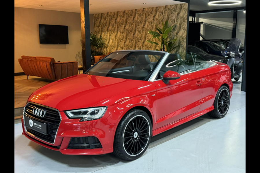 Audi A3 Cabriolet 1.4 TFSI S-Line Garantie Xenon Led Navigatie Velgen Stoelverwarming Rijklaar