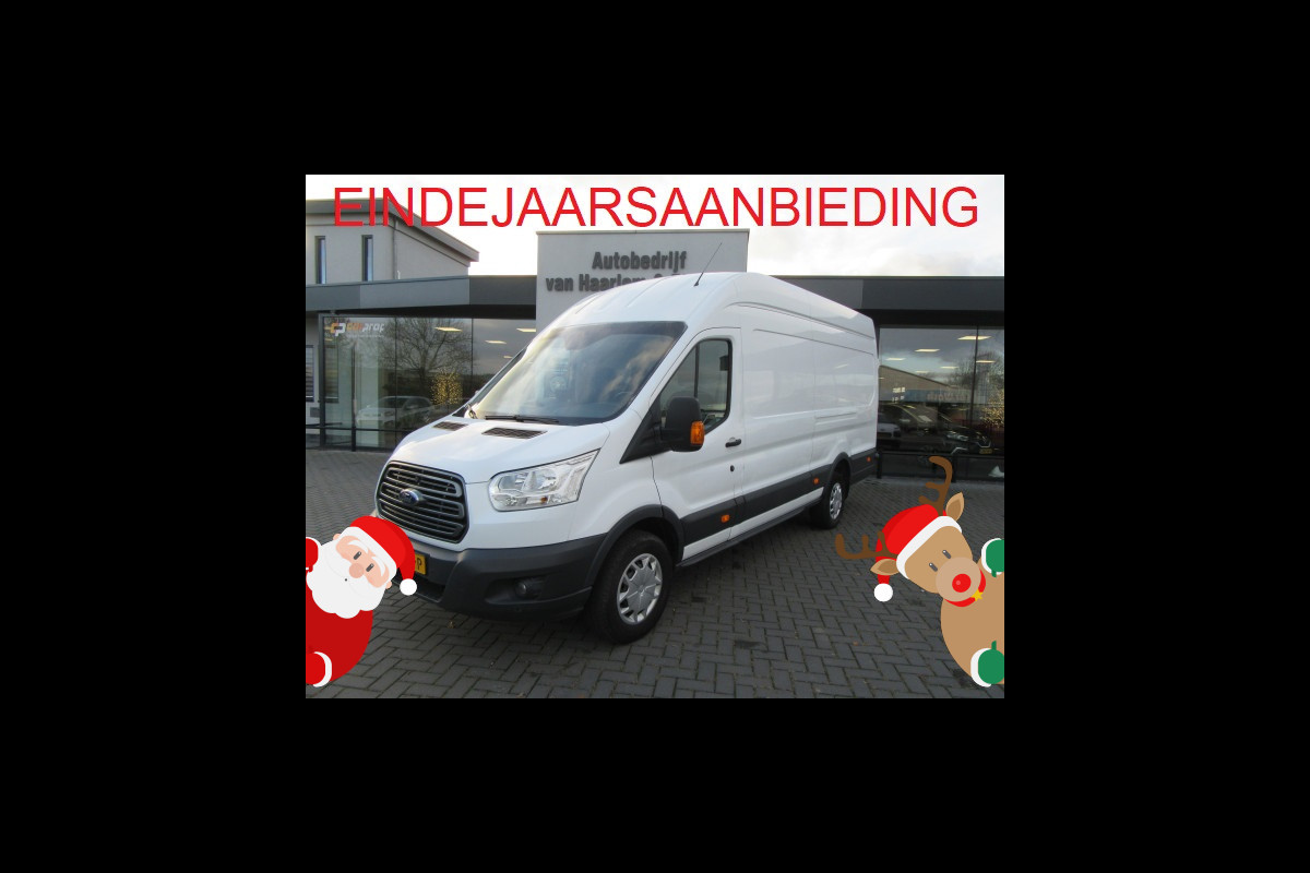 Ford Transit 350 2.0 TDCI 130PK L3H2, Airco, Camera, Trekhaak