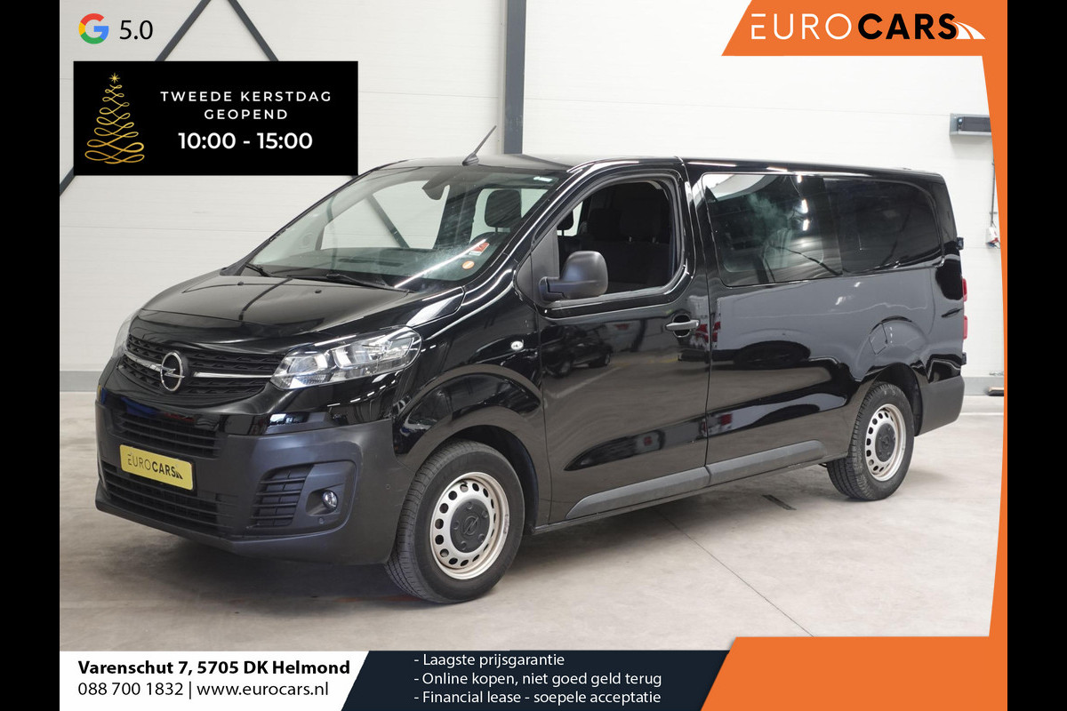 Opel Vivaro 1.5 CDTI L3H1 Edition Dubbele Cabine Airco Navi Bluetooth Parkeersensoren Camera Trekhaak