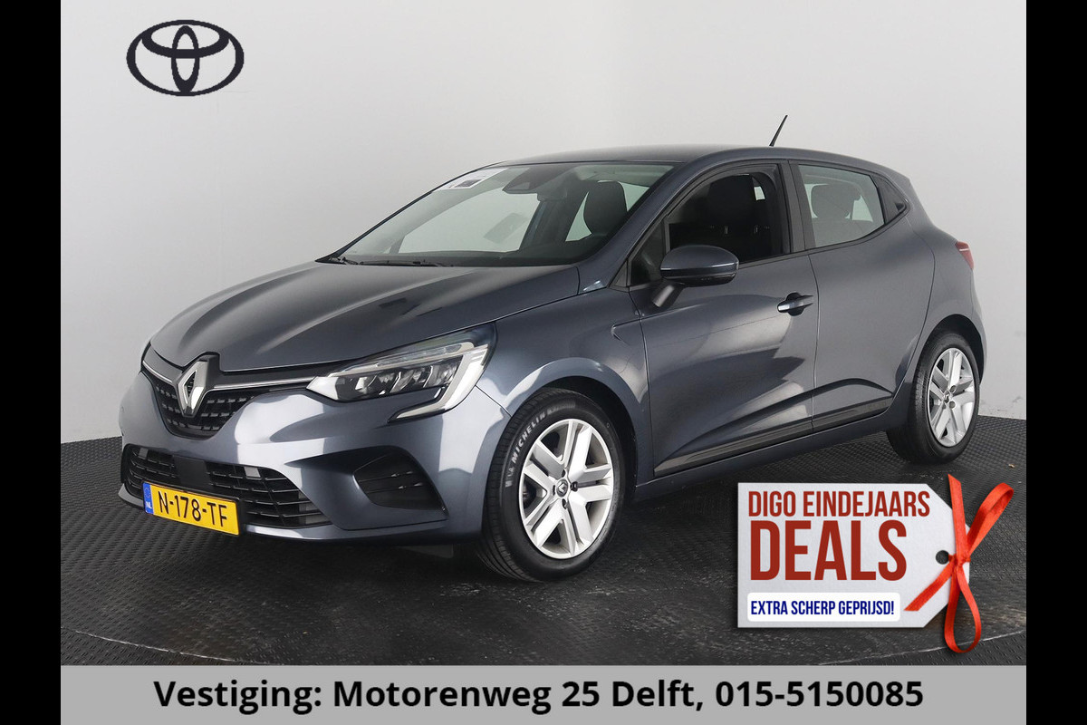 Renault Clio 1.0 TCE BI-FUEL ZEN TOT 2 JR GARANTIE Airco. Apple/Android auto. Cruise Control. Navigatie. PDC A