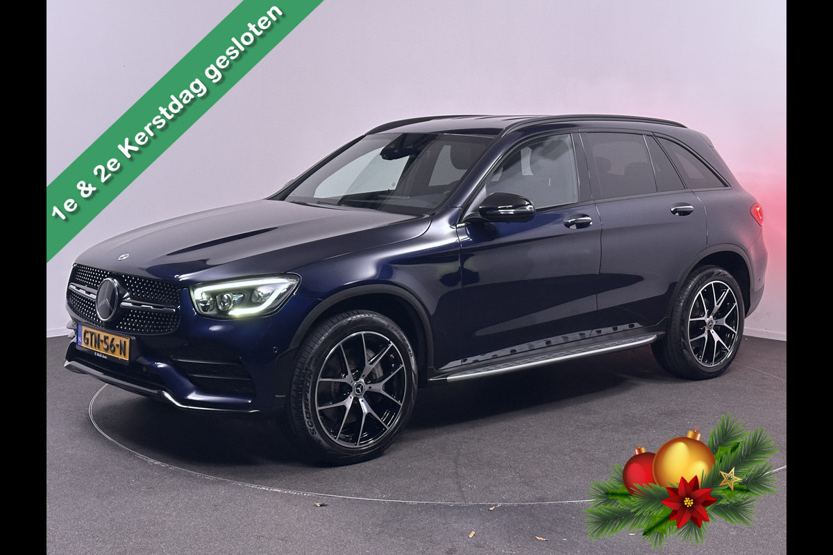 Mercedes-Benz GLC 300e 4MATIC AMG Plug in Hybrid 320pk PHEV | Lederen Alcantara Sportstoelen | Adaptive Cruise | Apple Carplay | Side Steps | Head Up | Navigatie | Camera | L.M. 20" |