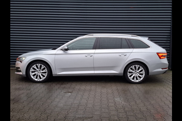 Škoda Superb Combi 1.4 TSI iV Business Edition Plug in Hybrid PHEV | Lederen Sportstoelen Memory | Trekhaak af Fabriek | Adaptive Cruise | Crystal LED | Apple Carplay | Navigatie | Camera | DAB |