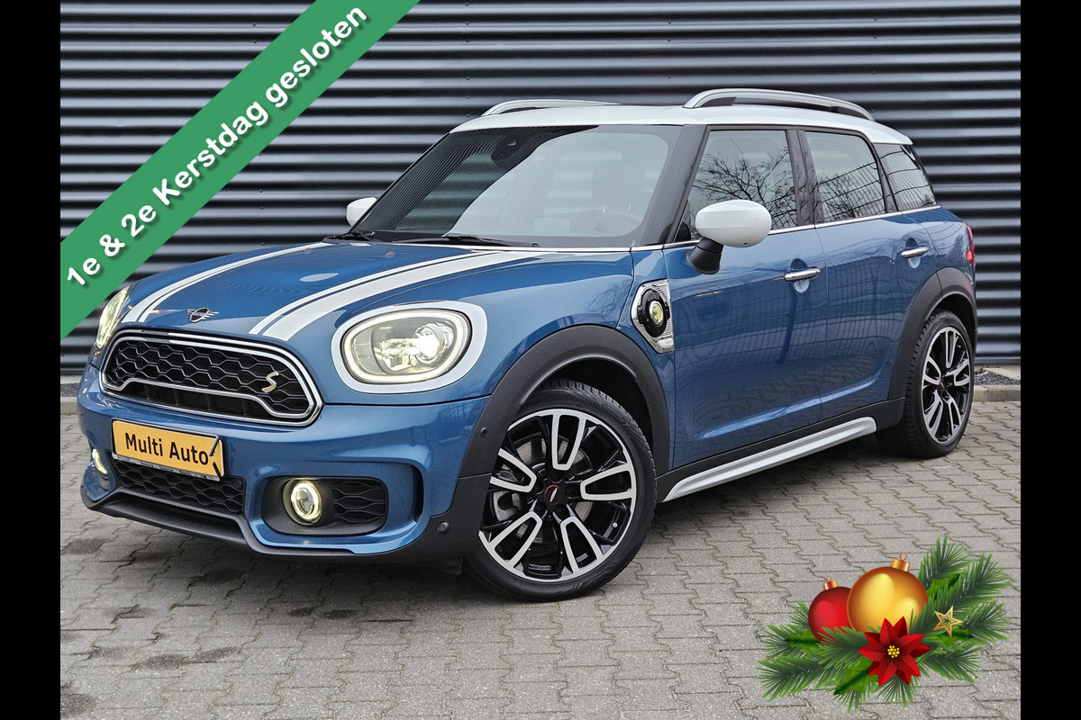 MINI Countryman 2.0 Cooper S E ALL4 JCW Plug In Hybrid PHEV | Panodak | Adaptive Cruise | Head Up | Harman Kardon | Lederen Sportstoelen | 19"L.M | Sfeerverlichting | Keyless |