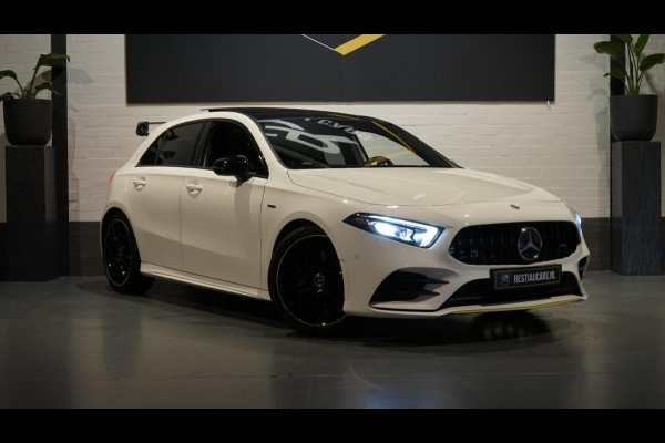 Mercedes-Benz A-Klasse A250 AMG Night Edition 1 AUTOMAAT AMBIANCE-CAMERA-HEADUP-KEYLESS-MBUX-NAVIGATIE-PANORAMA