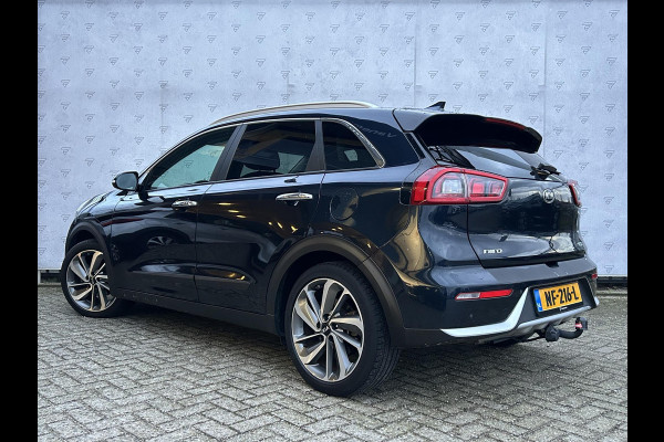 Kia Niro 1.6 GDi Hybrid ExecutiveLine Automaat | Leder | Camera | Navi | BSD | Clima | Apple CarPlay/Android Auto | 18” Velgen | Stuur-/Stoelverwarming | JBL | Trekhaak | PDC | Cruise | LED |