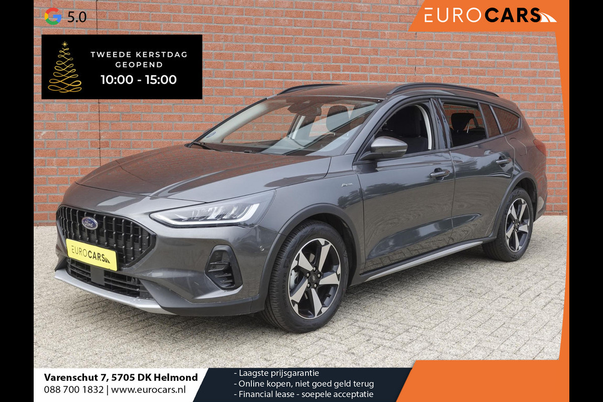 Ford FOCUS Wagon 1.0 EcoBoost 155pk Hybrid Active X Navigatie Climate Control Camera Parkeer sensoren B&O Dab Led Lichtmetalen velgen