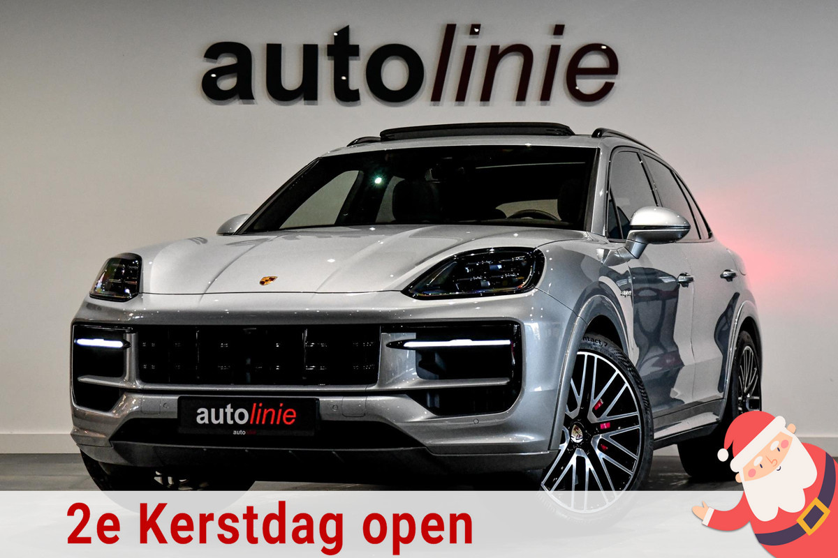 Porsche Cayenne 3.0 S E-Hybrid BTW. 177k Nw Prijs, Sport design, Pano, Sp uitl, Nightvision, Pass display, HUD, 360, Memory, ACC!