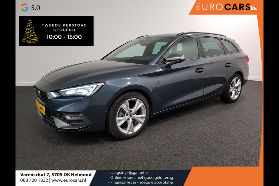 Seat León ST 1.5 TSI FR 150 PK | Navigatie | LED | Cruise Control | Park Assist | Lane Assist | DAB | Winterpakket | Keyless Go | Lichtmetalen Velgen | Virtual Cockpit #