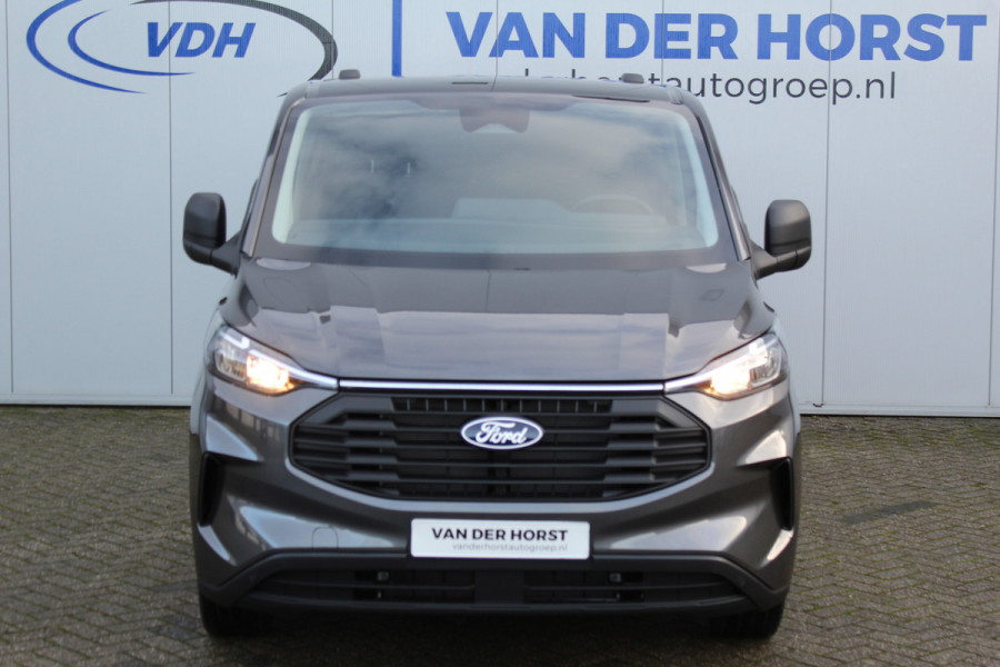 Ford Transit Custom 320 2.0-170pk TDCI L2H1 Trend DUBBELE CABINE ! AUTOMAAT ! Kijk eens... één van de eerste Customs met dubbele cabine... wát een ruimte, wát een comfort ! Volautm. airco, stoel-, stuur-, spiegel- en voorraamverw., LM wielen, metallic lak, cruise cntrl etc.