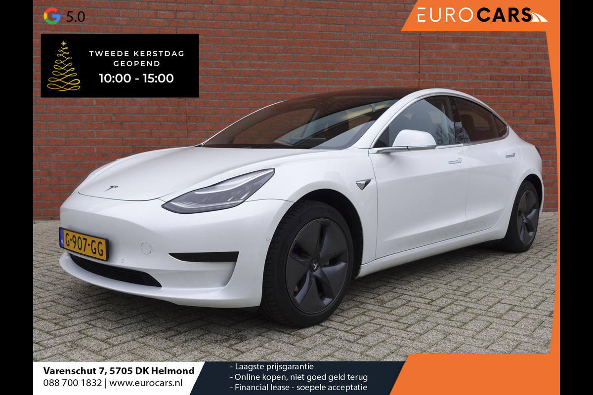 Tesla Model 3 Standard RWD Plus 60 kWh Autopilot Airco Navi Panoramadak Leder Full LED PDC VA + Camera