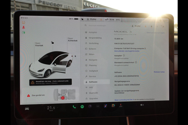 Tesla Model 3 Standard RWD Plus 60 kWh Autopilot Panodak Navi Leder PDC VA Camera 19" Sport Wheels