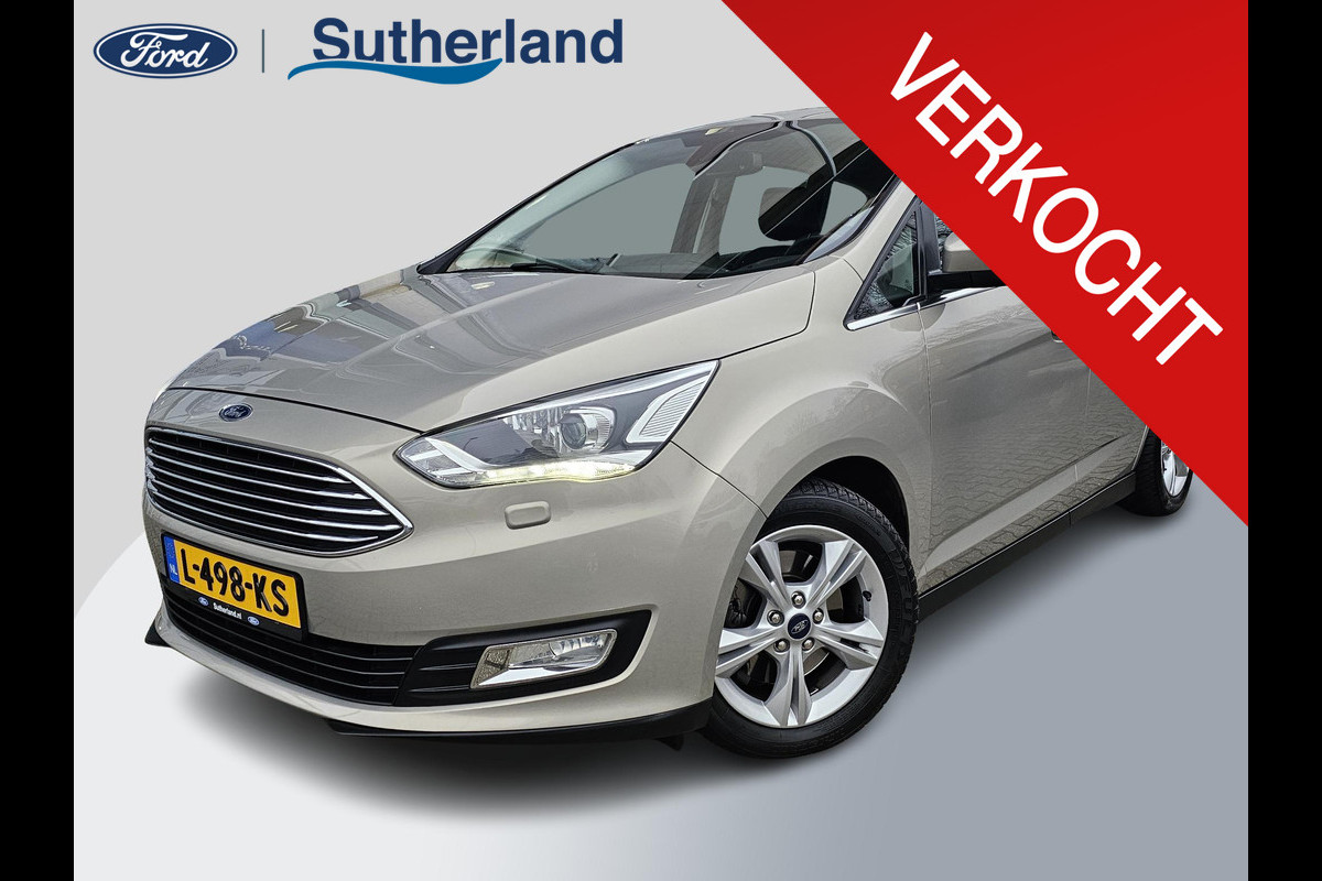 Ford C-MAX 1.5 Titanium Bi-xenon | Trekhaak | Navigatie | PDC | Climate control | Nette auto | Dealeronderhouden!