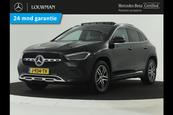 Mercedes-Benz GLA 200 Business Solution Luxury | Achteruitrijcamera | Sfeerverlichting | Panorama-schuifdak | Navigatie | Elektrisch verstelbare voorzetel links met Memory | Inclusief 24 maanden MB Certified garantie voor Europa.