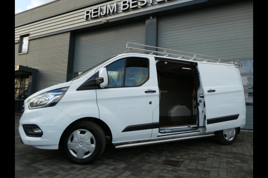 Ford Transit Custom 320 2.0 TDCI 130pk L2, Camera, Navigatie, LED, 2xSchuifdeur, Trekhaak.