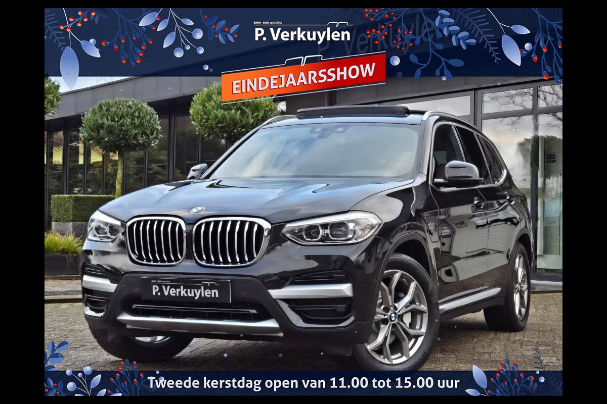 BMW X3 XDRIVE30E LUXURY LINE I PANORMA I LEDER I TREKHAAK I SPORTSTOELE