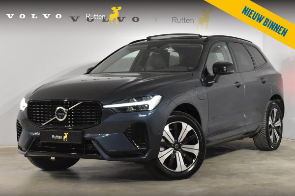 Volvo XC60 T6 350PK Long Range AWD Plus Dark / Panoramadak / Lighting Pack / Extra getint glas / 360 camera / Lederen bekleding / Google Maps