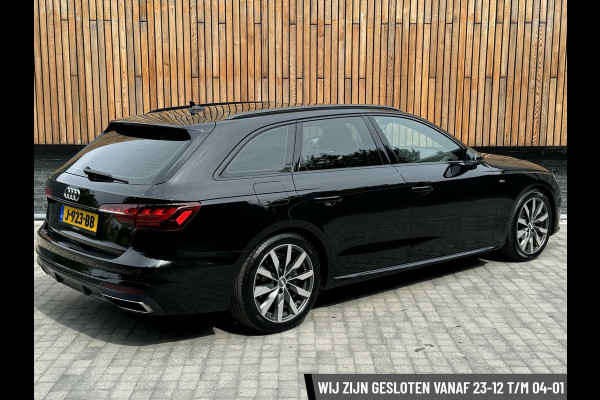 Audi A4 Avant 35 TFSI S-line Automaat | Navi | Privacy glass | Zwart optiek | Parkeersensoren voor en achter | Digitale dashboard | Stoe