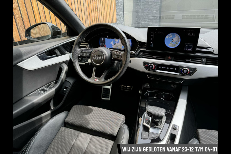 Audi A4 Avant 35 TFSI S-line Automaat | Navi | Privacy glass | Zwart optiek | Parkeersensoren voor en achter | Digitale dashboard | Stoe