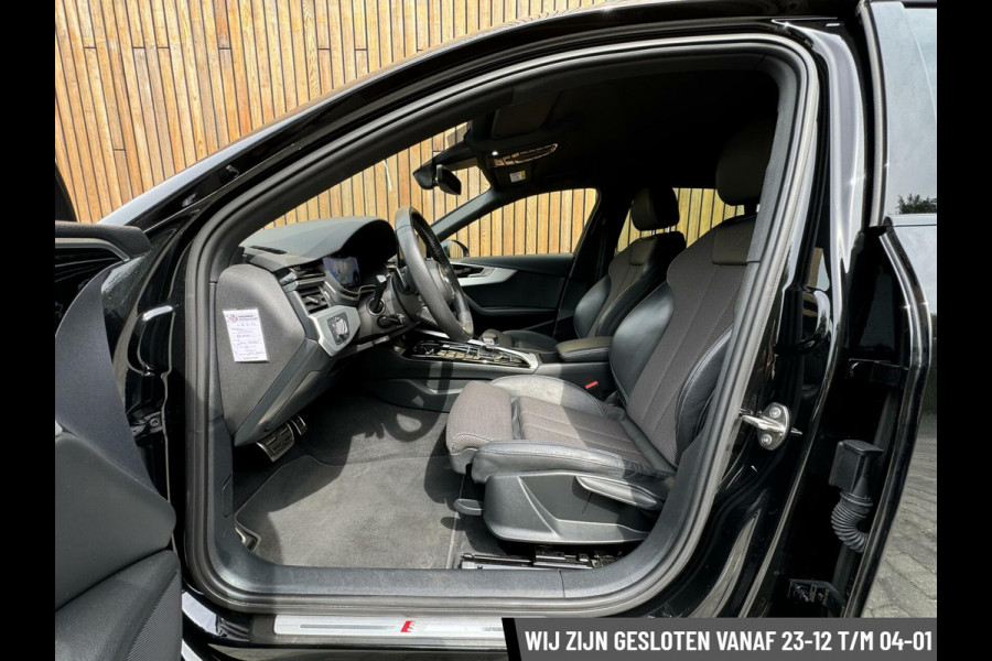 Audi A4 Avant 35 TFSI S-line Automaat | Navi | Privacy glass | Zwart optiek | Parkeersensoren voor en achter | Digitale dashboard | Stoe