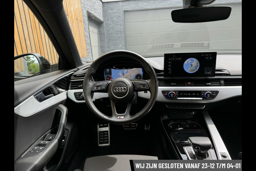 Audi A4 Avant 35 TFSI S-line Automaat | Navi | Privacy glass | Zwart optiek | Parkeersensoren voor en achter | Digitale dashboard | Stoe