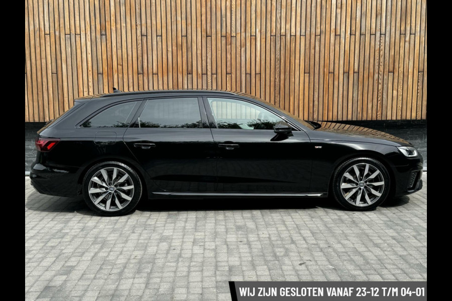 Audi A4 Avant 35 TFSI S-line Automaat | Navi | Privacy glass | Zwart optiek | Parkeersensoren voor en achter | Digitale dashboard | Stoe