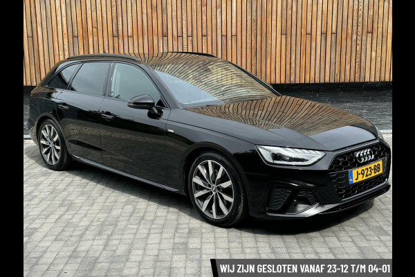 Audi A4 Avant 35 TFSI S-line Automaat | Navi | Privacy glass | Zwart optiek | Parkeersensoren voor en achter | Digitale dashboard | Stoe