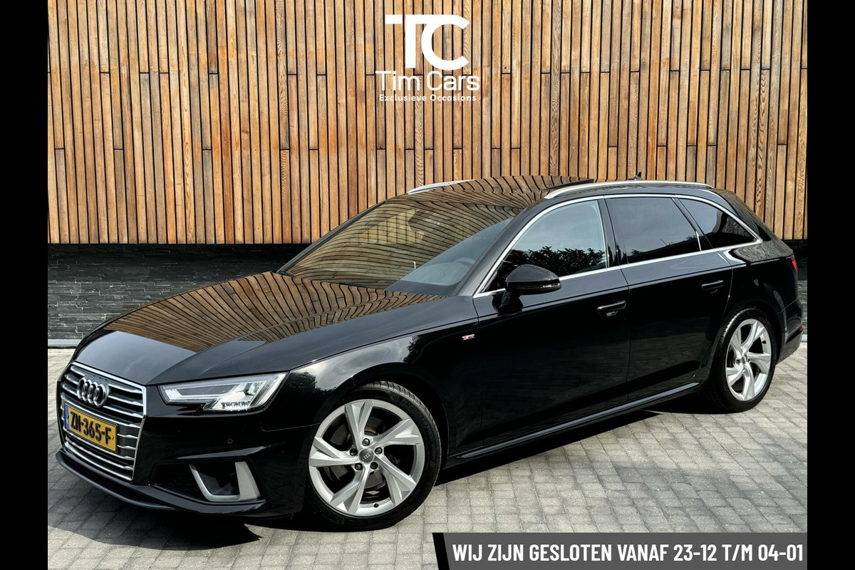 Audi A4 Avant 40 TFSI Sport S line Automaat | Pano | Leer | Bang&Olufsen Audio | Parkeersensoren voor en achter | Getint glas | Digitale