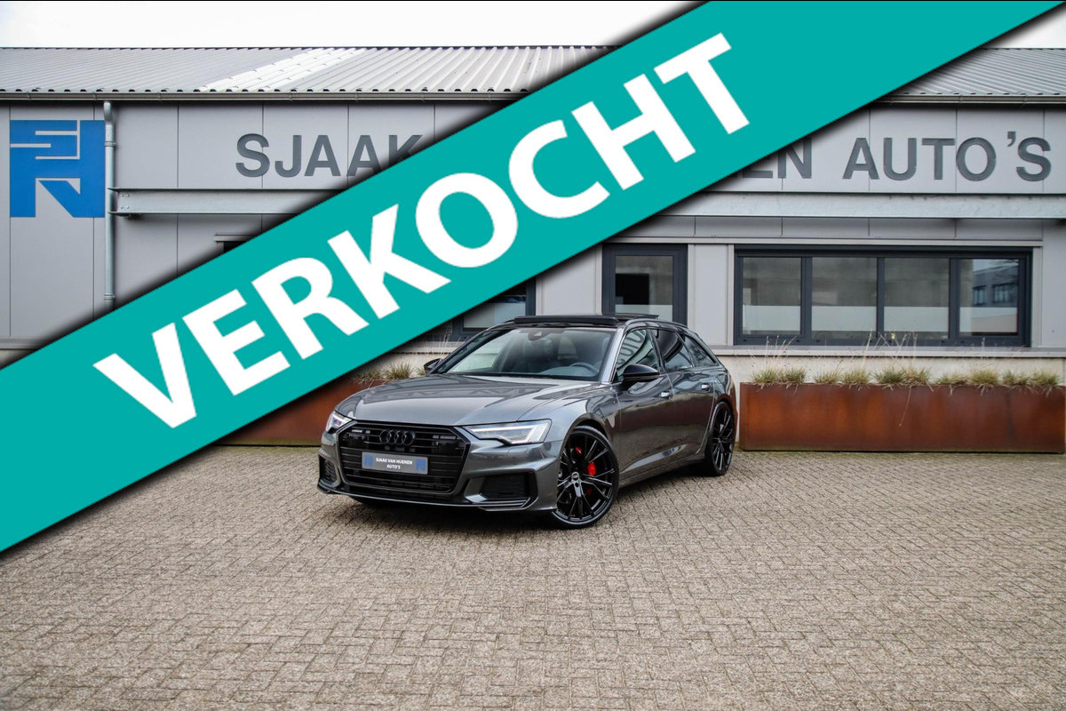 Audi A6 Avant 55 TFSI e Quattro Competition S line Edition 367pk Automaat! Panoramadak|Virtual Cockpit|Leder elektrisch|LED Matrix