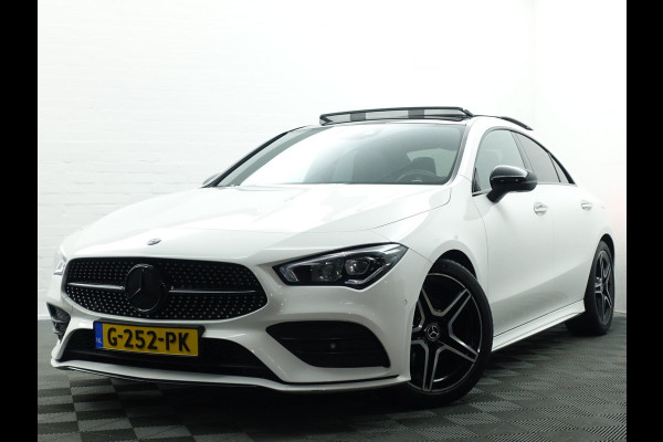 Mercedes-Benz CLA-Klasse 180 AMG Night Edition Aut- Panodak I Sfeerverlichting I Camera I Xenon Led I Sport Leder