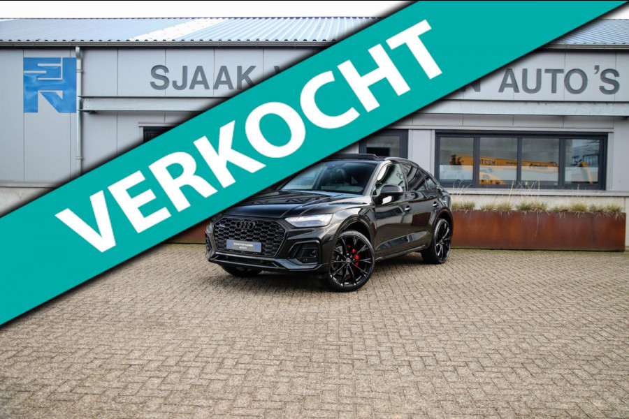 Audi Q5 Sportback 50 TFSIe Quattro Competition S Edition S-Line 299pk Automaat! 1e|Panoramadak|Virtual Cockpit|S Kuipstoelen|OLED